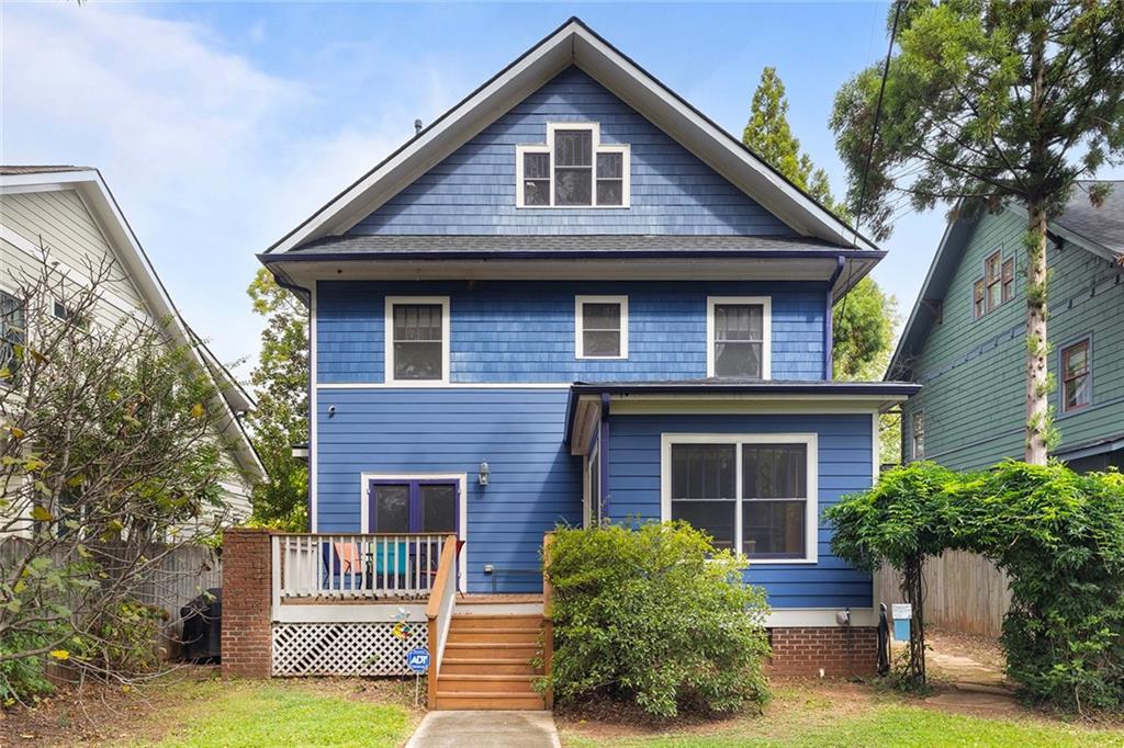 120 Park Place Decatur, GA 30030 - Photo 30 of 35 a front view of a house with a yard