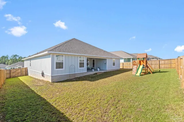 a view of a house with patio
