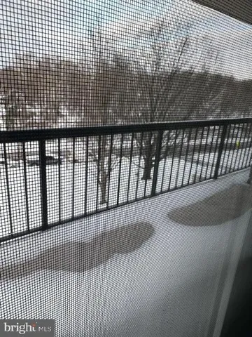 a view of balcony with window