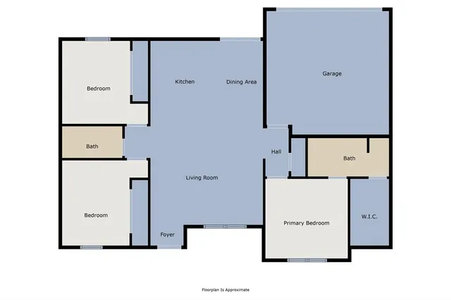 a picture of a room with mirror