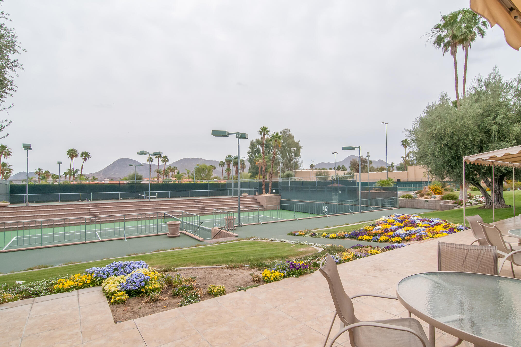48275 Racquet Lane Palm Desert, CA 92260 - Photo 29 of 29 swimming pool view with a outdoor seating space