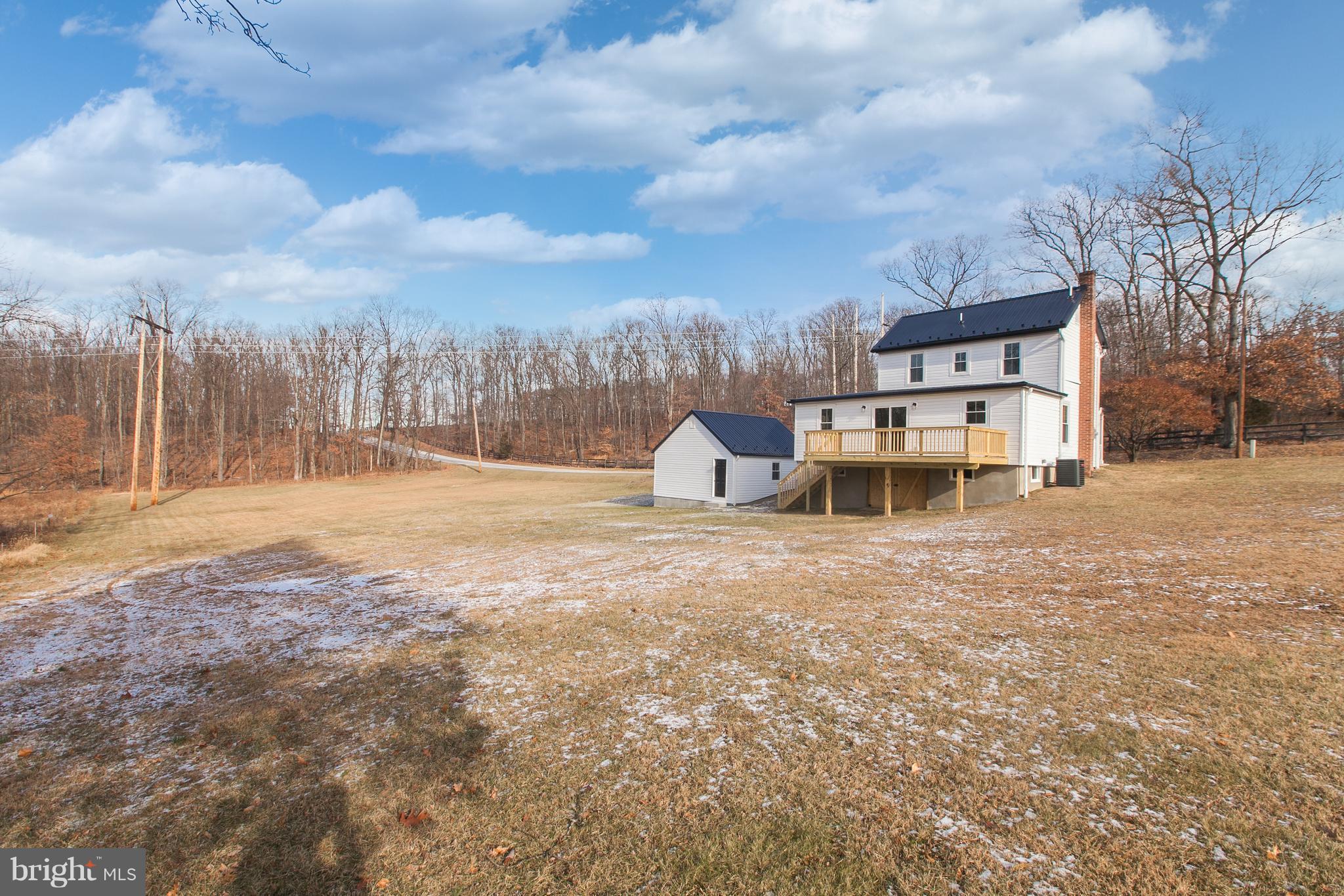 7608 Dance Hall Road Frederick, MD 21701 - Photo 23 of 30 Rear View of Home/Garage