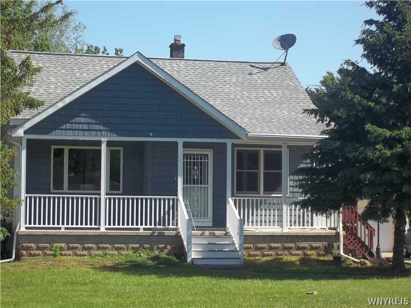 320 Rowley Road Cheektowaga, NY 14043 - Photo 1 of 1 Exterior Front. NEWLY INSTALLED COVERED FRONT PORC
