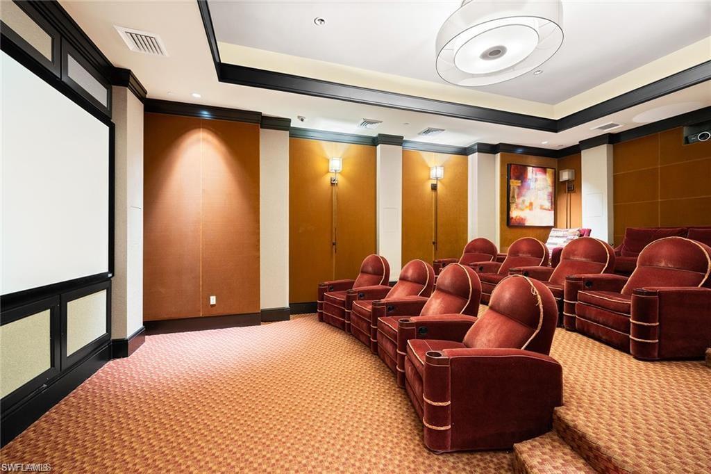 1065 Borghese Lane, Unit 203 Naples, FL 34114 - Photo 24 of 28 Serano private theater