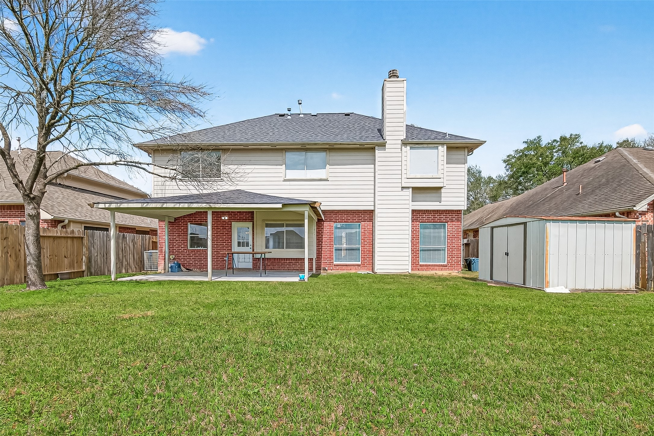 18807 Forest Deer Road Houston, TX 77084 - Photo 25 of 29 front view of a house with a yard