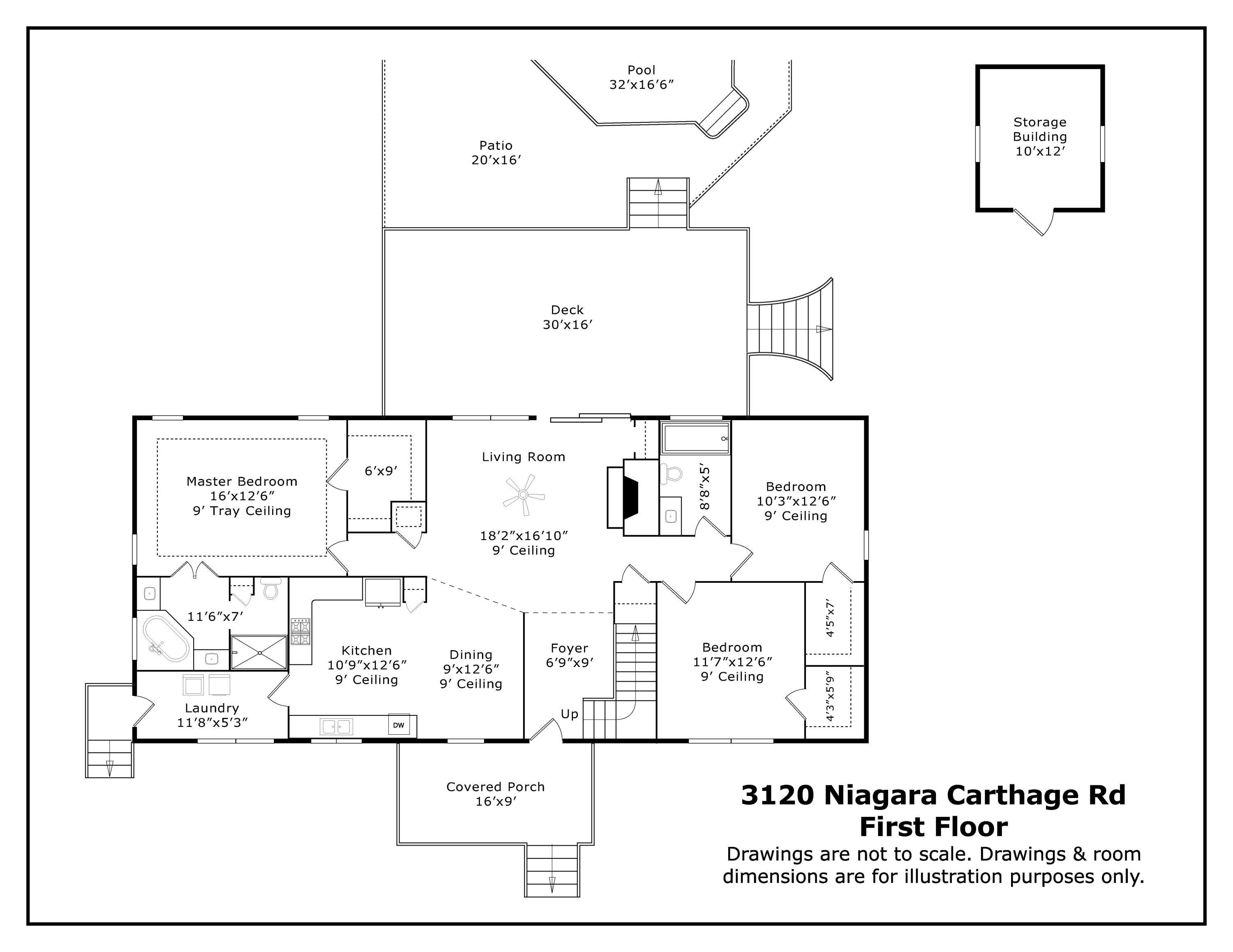 3120 Niagara Carthage Road Whispering Pines, NC 28327 - Photo 29 of 30 1st Floor_3120 Niagara Carthage Rd (1)