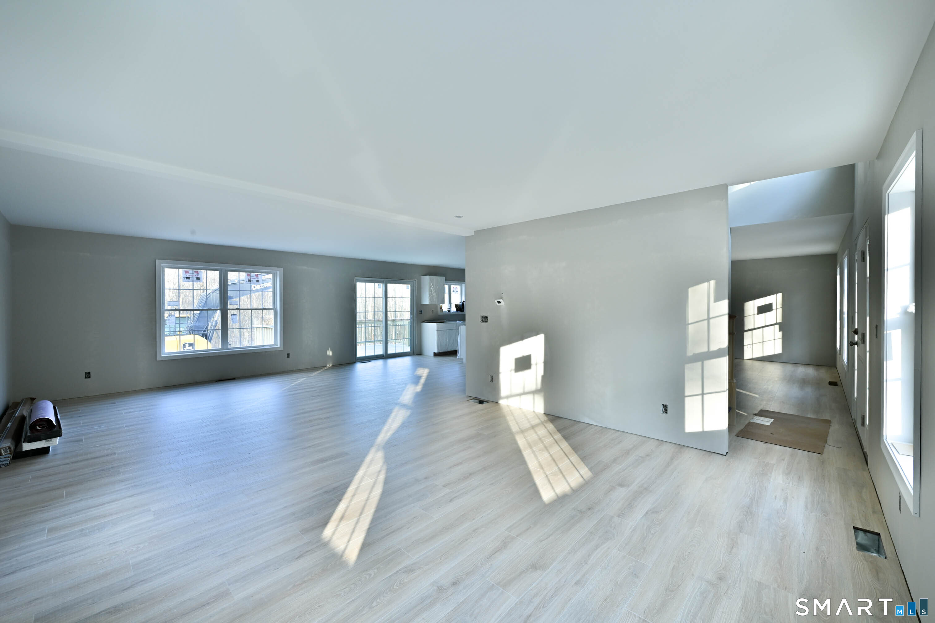401 Tripp Hollow Road Canterbury, CT 06331 - Photo 12 of 39 wooden floor in an empty room with a window