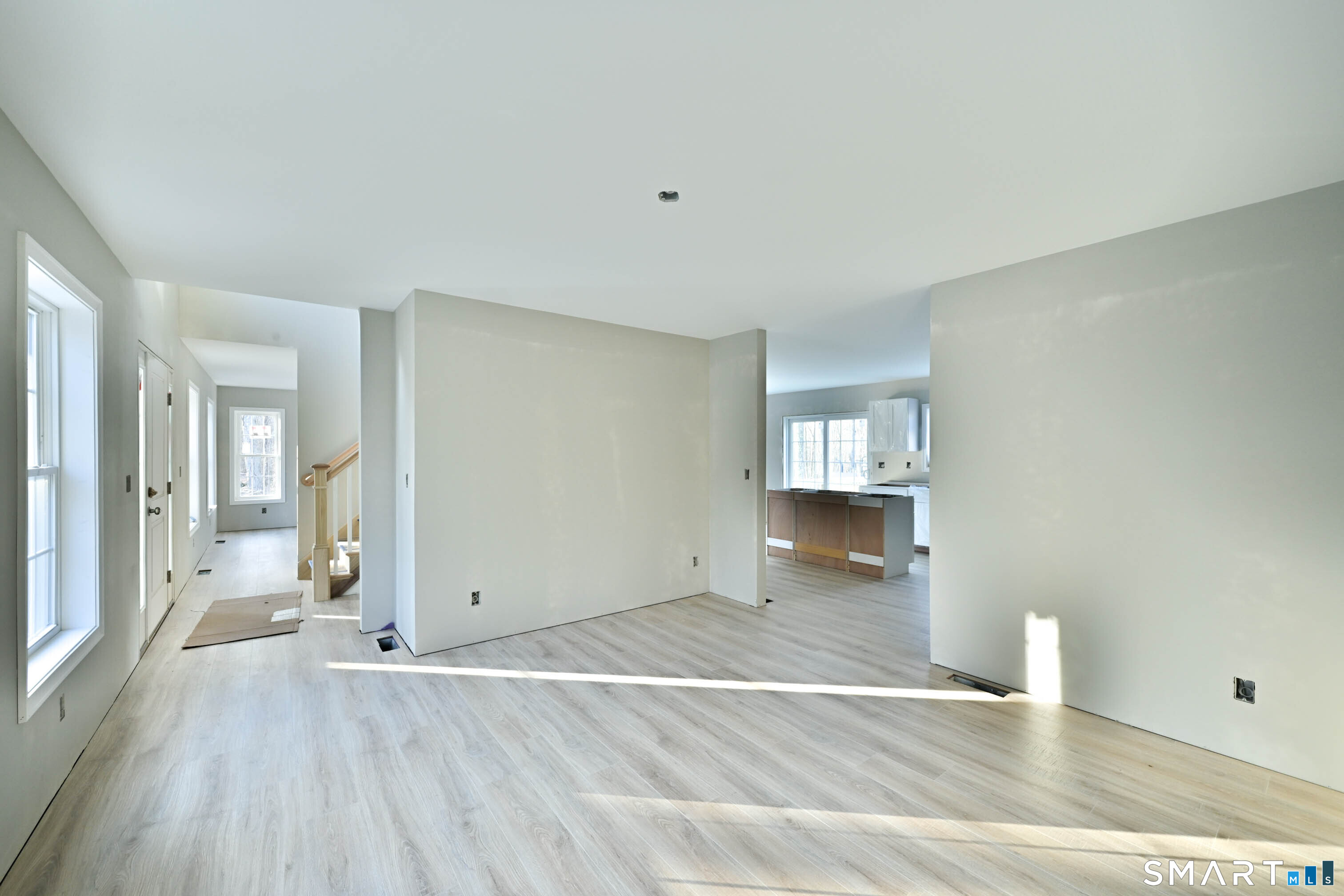401 Tripp Hollow Road Canterbury, CT 06331 - Photo 24 of 39 wooden floor in an empty room with a window