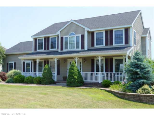 184 Talcott Ridge Road South Windsor, CT 06074 - Photo 1 of 1 a front view of a house with garden