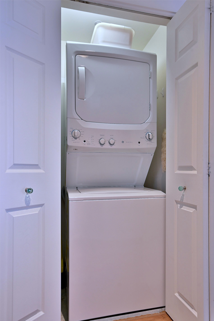 210 North Addison Avenue, Unit 301 Elmhurst, IL 60126 - Photo 26 of 30 a utility room with dryer and washer