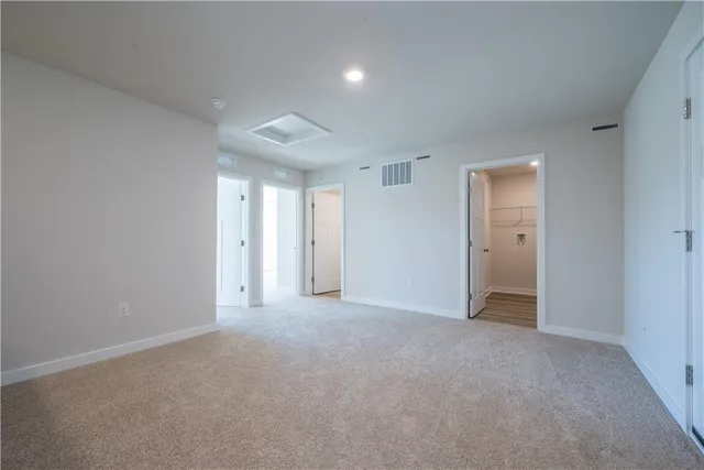 a view of empty room