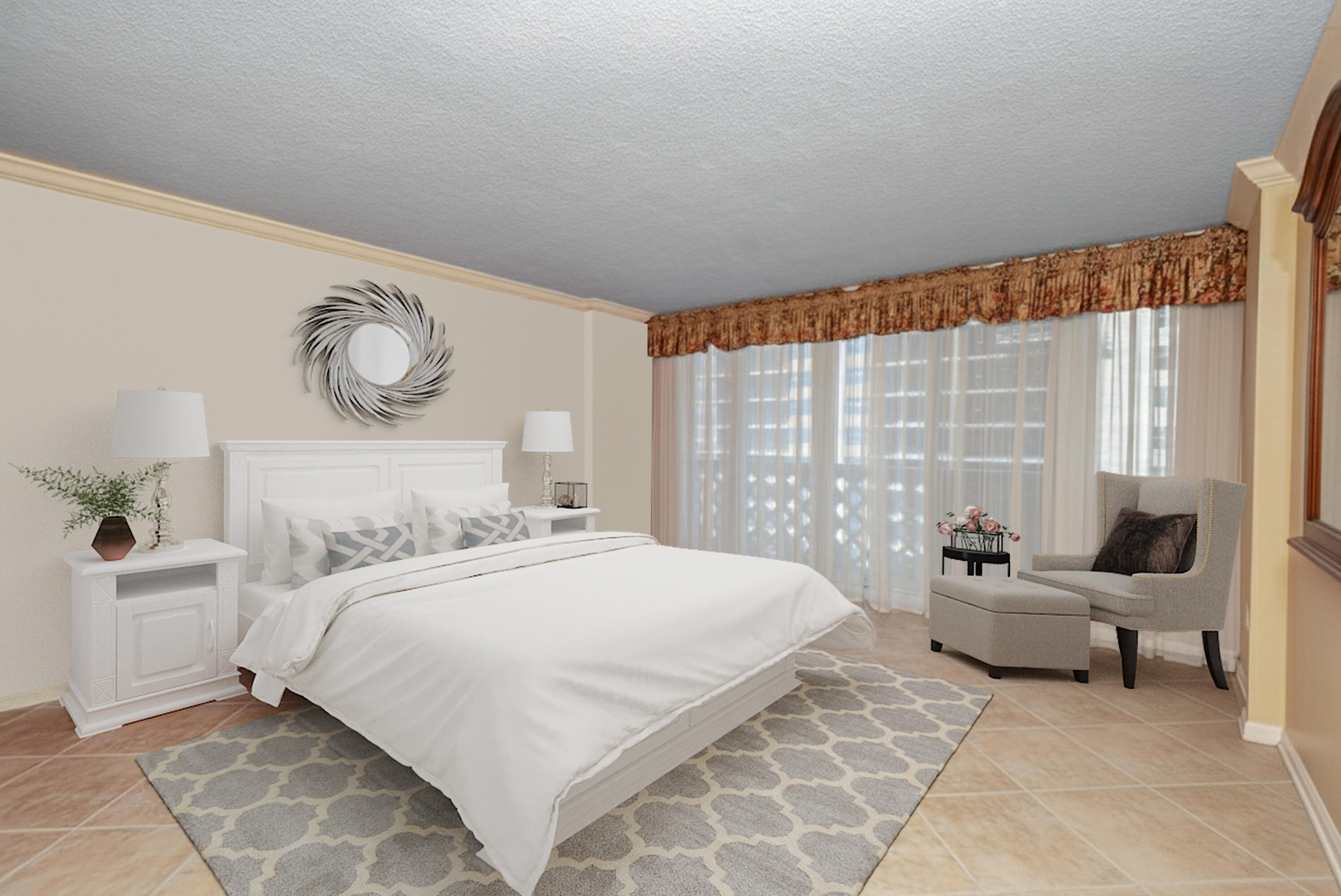 1200 South Ocean Boulevard, Unit 11D Boca Raton, FL 33432 - Photo 5 of 45 Master Suite