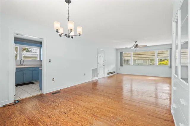 a view of an empty room with window