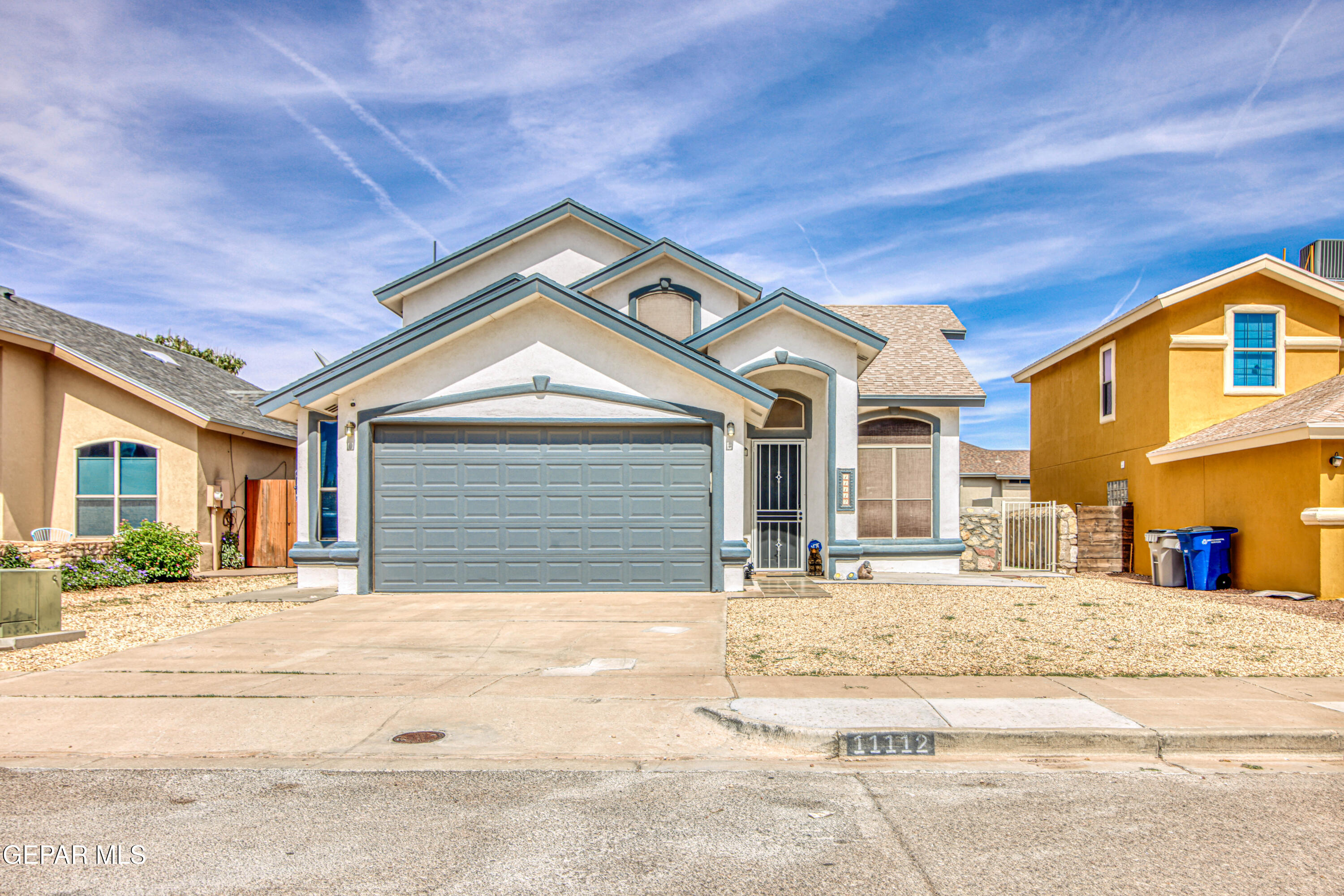 11112 Acoma Street El Paso, TX 79934 - Photo 1 of 1 a front view of a house with a yard