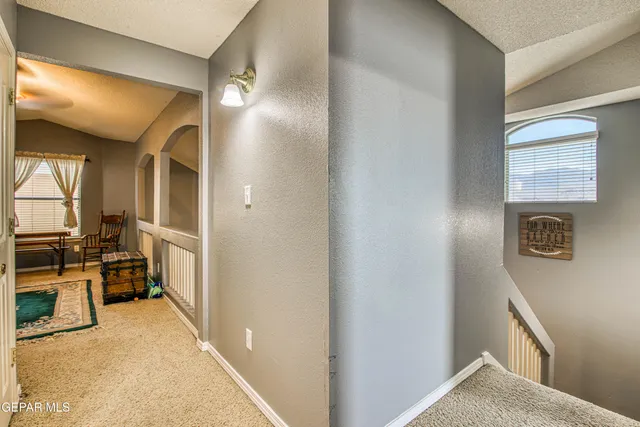 a building outdoor space with seating space