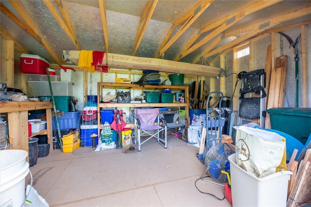 67 Sawblade Ridge Marietta, SC 29661 - Photo 26 of 37 This versatile shed offers ample storage and organizational solutions.