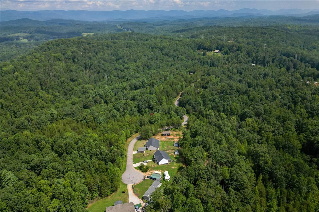 67 Sawblade Ridge Marietta, SC 29661 - Photo 30 of 37 Perched on a verdant hillside, this property offers serene, sweeping views of lush, forested mountains.