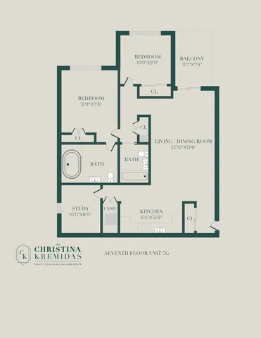 $830,000 | 1138 Ocean Avenue, Unit 7G | Midwood Park