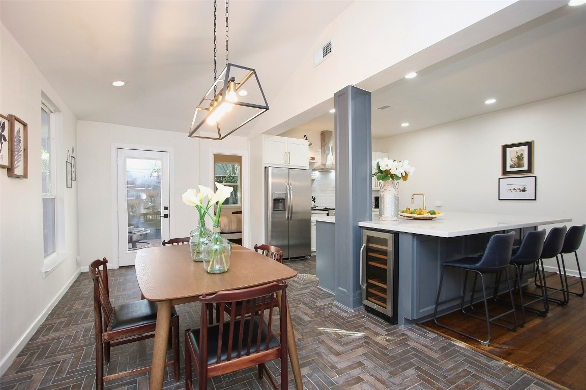 1818 Haver Street Houston, TX 77006 - Photo 7 of 28 a view of a dining room with furniture
