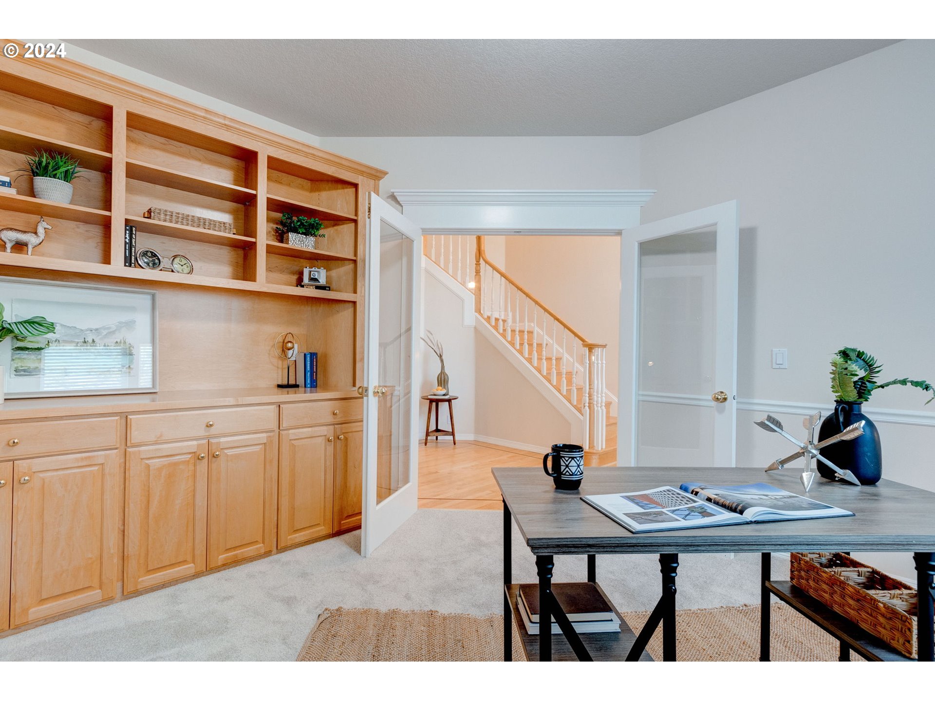 16610 Northwest Mission Oaks Drive Beaverton, OR 97006 - Photo 6 of 37 a view of a workspace with furniture