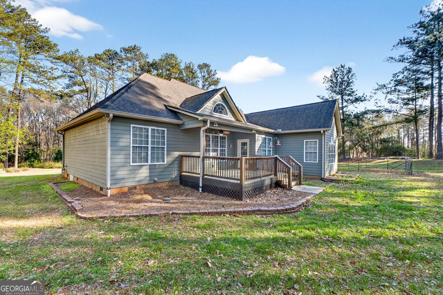 206 Jack Maddox Bridge Road Jackson, GA 30233 - Photo 29 of 38 a house view with a garden space