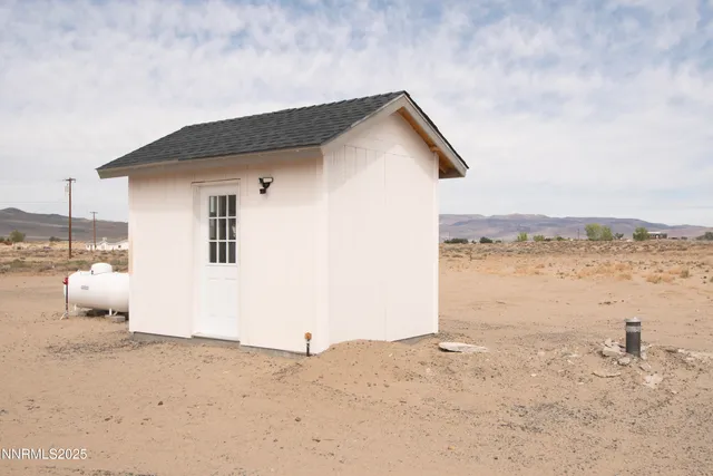 a view of a house with a outdoor space