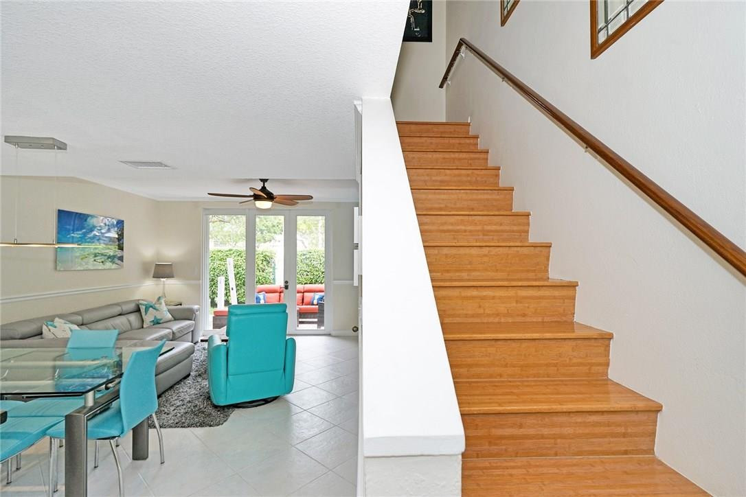 826 Jeffery Street Boca Raton, FL 33487 - Photo 16 of 41 Wood flooring on stairway.