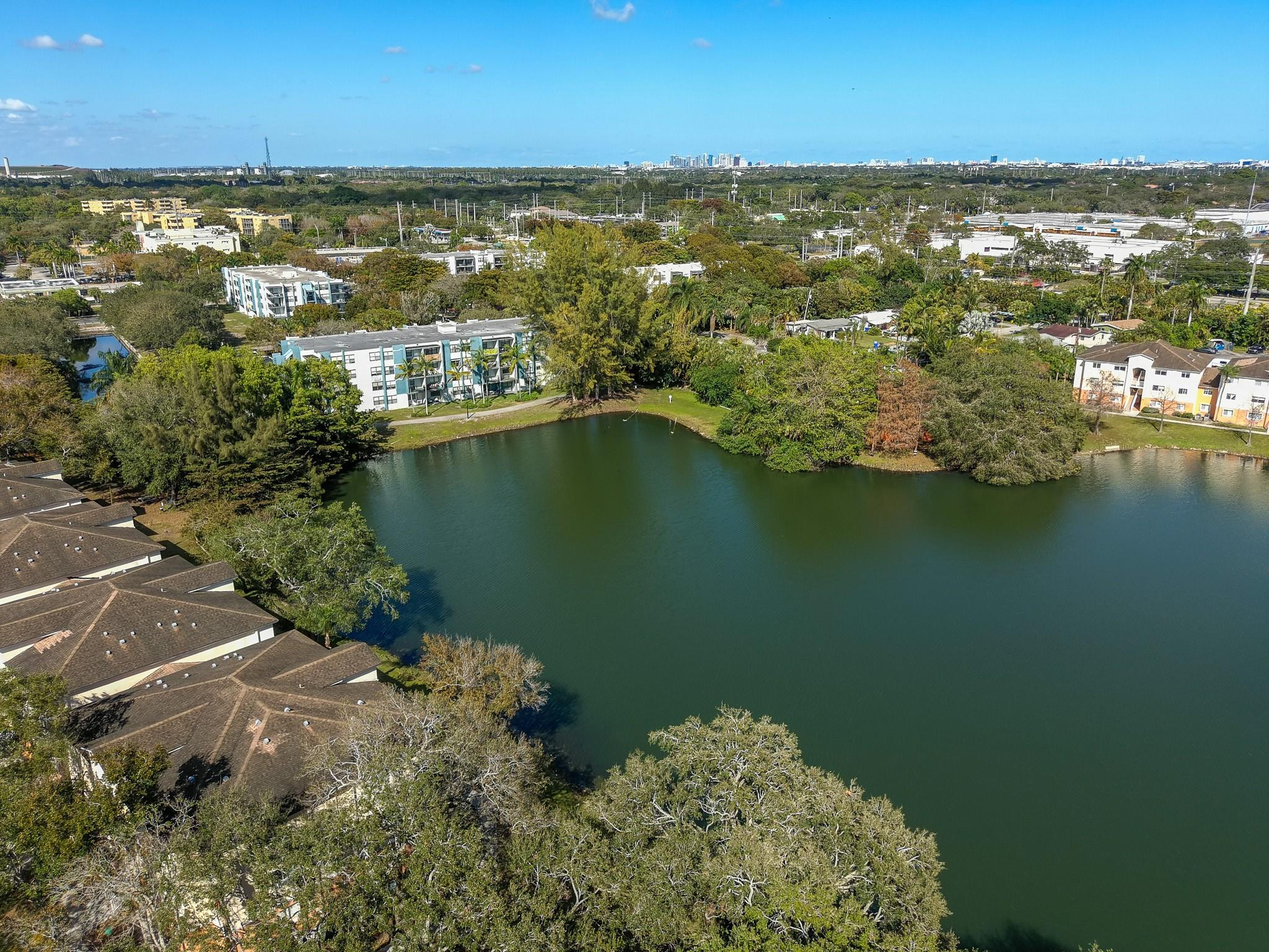 3680 North 56th Avenue, Unit 806 Hollywood, FL 33021 - Photo 23 of 30 an aerial view of ocean with residential houses with outdoor space