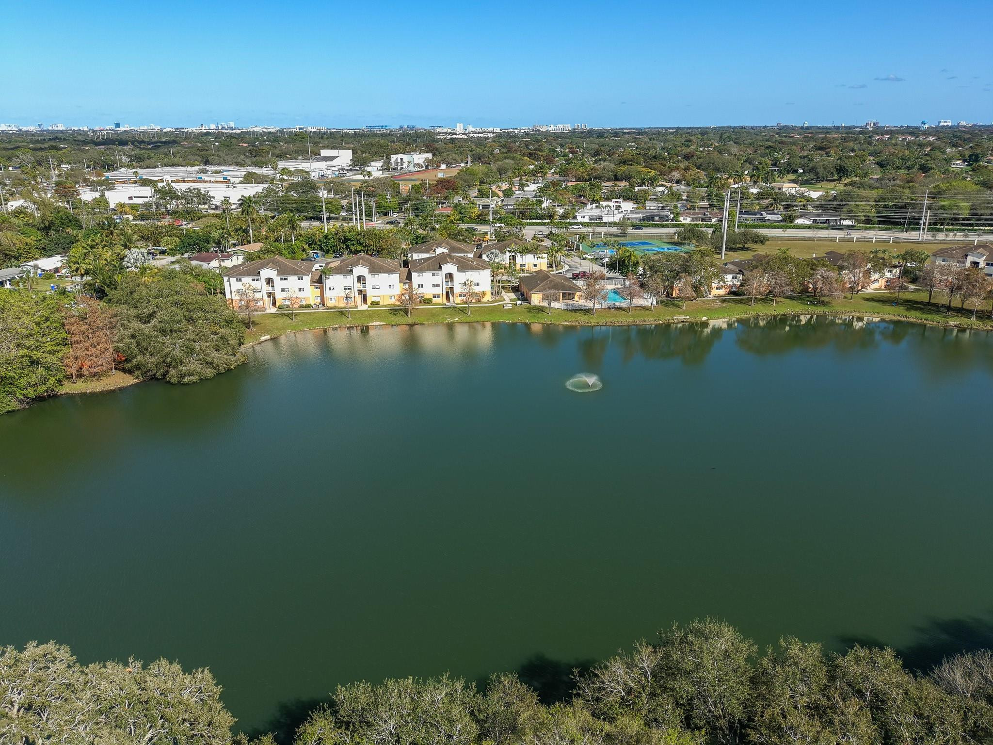 3680 North 56th Avenue, Unit 806 Hollywood, FL 33021 - Photo 24 of 30 an aerial view of ocean and residential houses with outdoor space