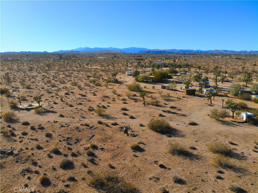 3535 Olympic Road Joshua Tree, CA 92252 - Photo 26 of 63 an aerial view of residential houses with outdoor space