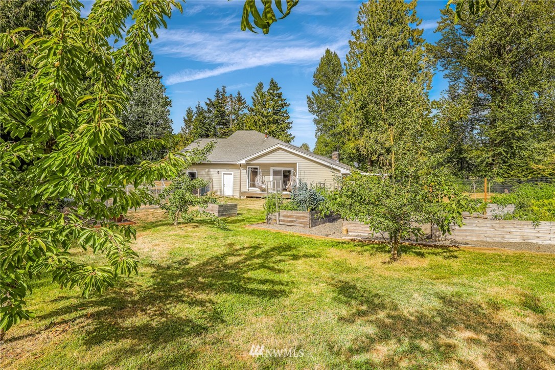 2287 East Hemmi Road Bellingham, WA 98226 - Photo 35 of 35 a aerial view of a house with swimming pool