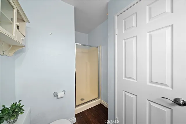 a view of bathroom with shower