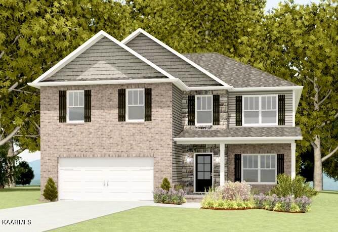 115 Brookberry Road, Unit LOT 34G Oak Ridge, TN 37830 - Photo 1 of 26 Walton Craftsman Front Entry Rendering