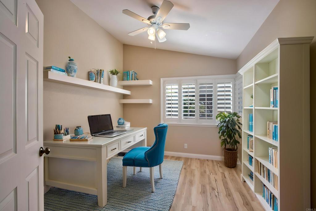 855 Lavender Way Carlsbad, CA 92011 - Photo 9 of 23 a view of a workspace with furniture and a window