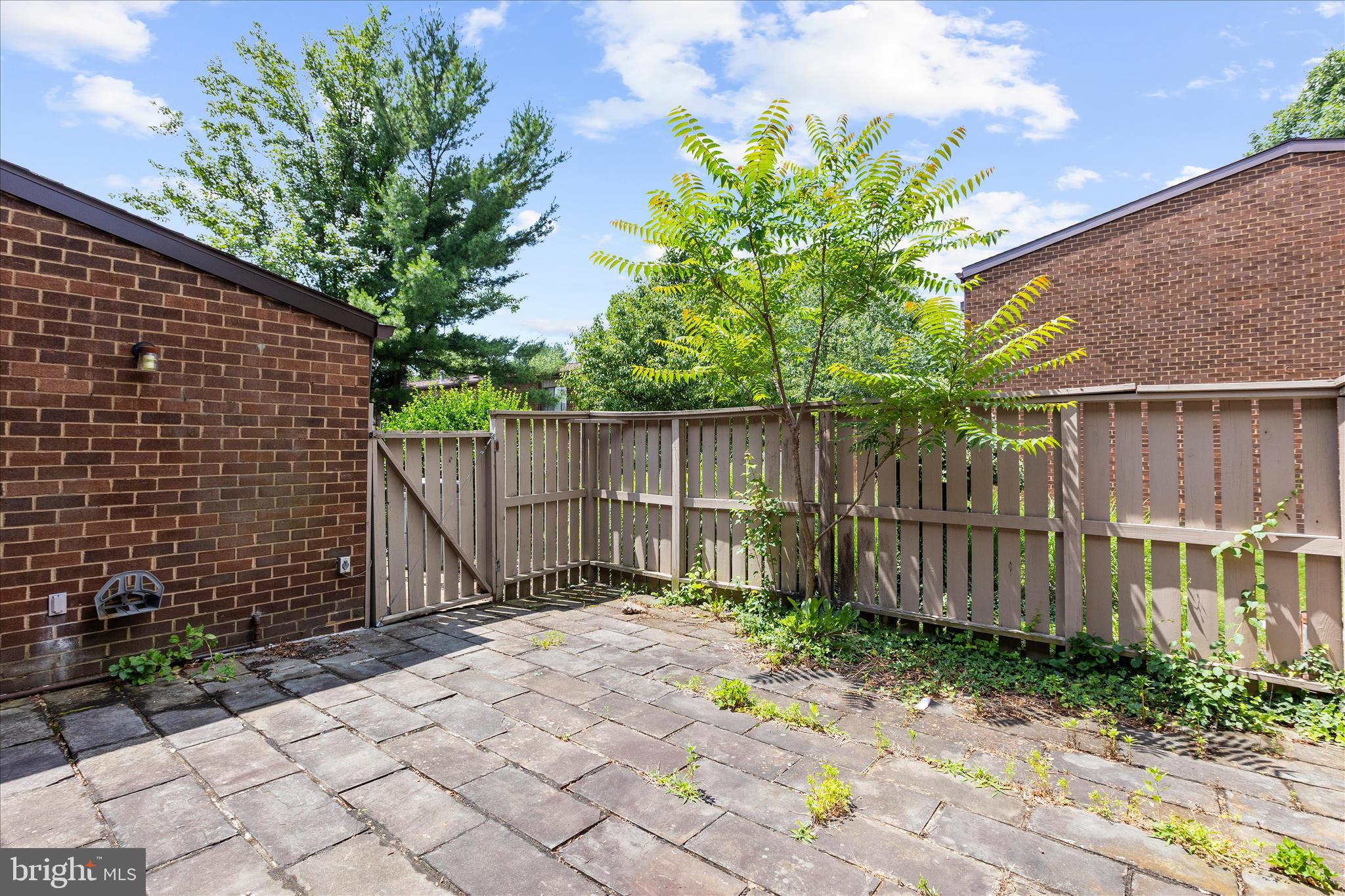 24 Fencepost Court, Unit G Baltimore, MD 21208 - Photo 46 of 54 Private Fenced Rear Patio