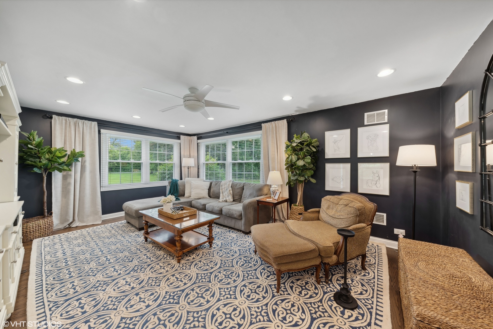 224 Orchard Road North Barrington, IL 60010 - Photo 14 of 34 a living room with furniture and a large window