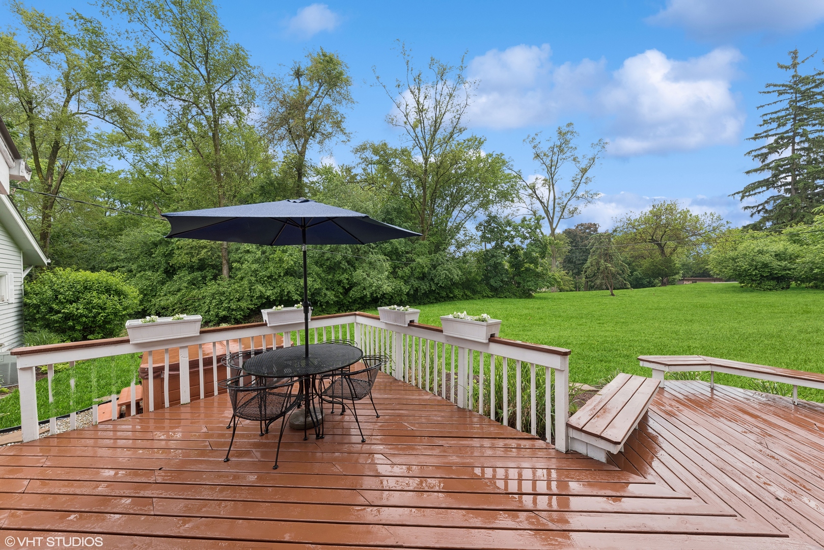 224 Orchard Road North Barrington, IL 60010 - Photo 28 of 34 a view of a deck with furniture