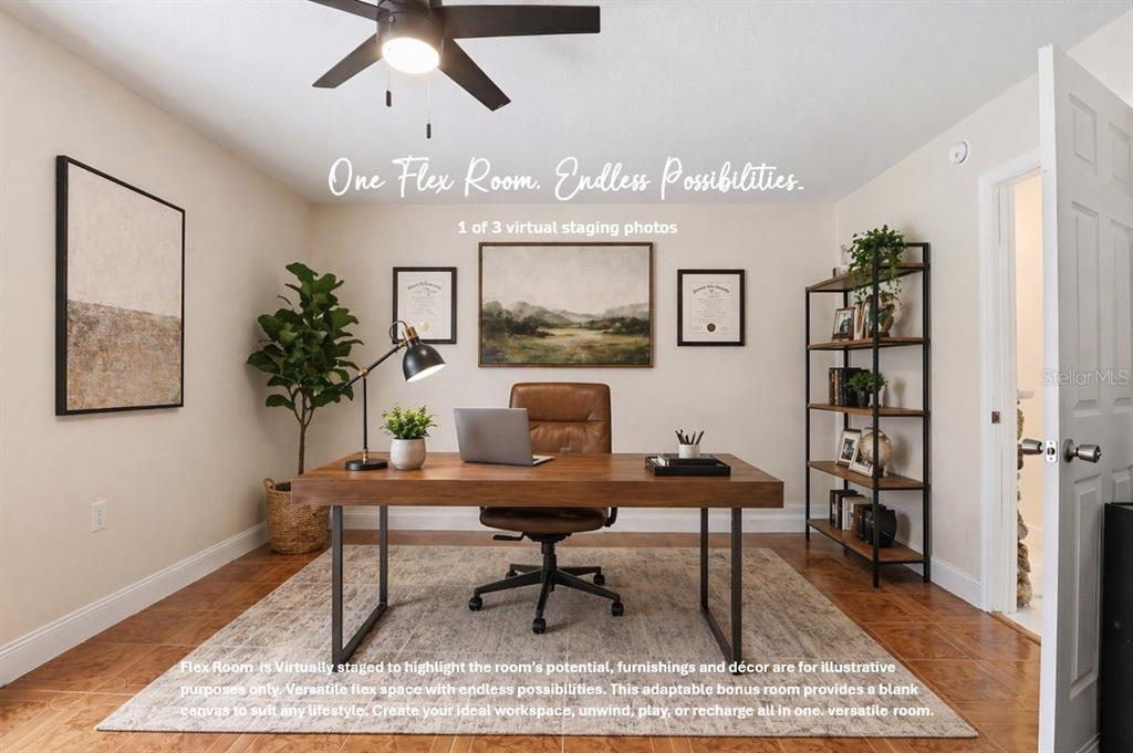 67 Cove Road Inglis, FL 34449 - Photo 26 of 35 a workspace with furniture and window