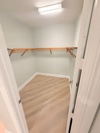 a view of walk in closet