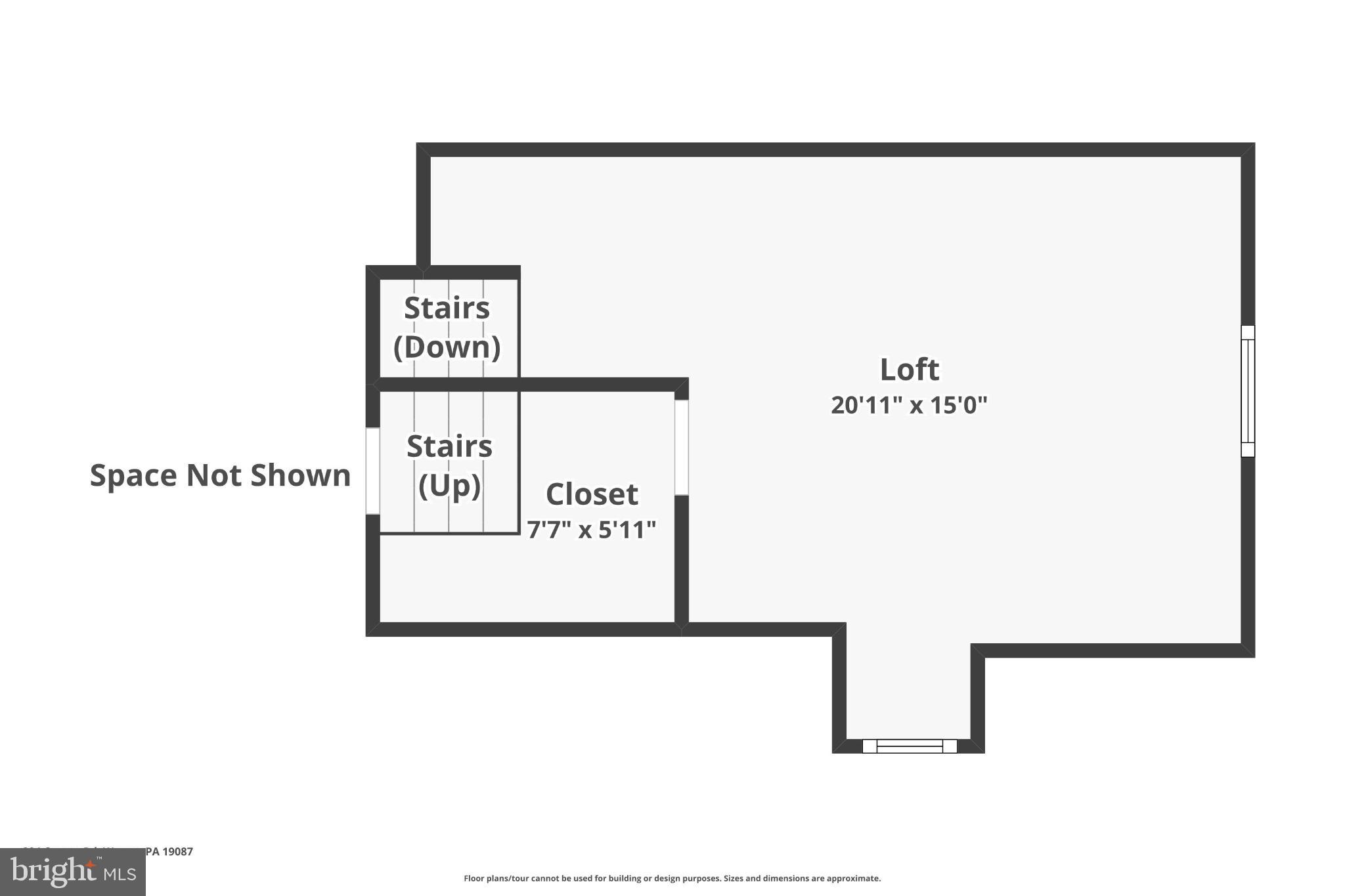 284 Croton Road Wayne, PA 19087 - Photo 46 of 48 Upper level 2 floor plan