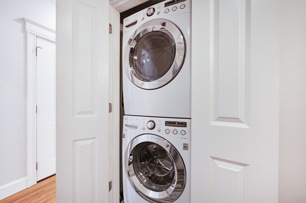 504 East 8th Street, Unit 2 Boston, MA 02127 - Photo 11 of 13 a utility room with dryer and washer