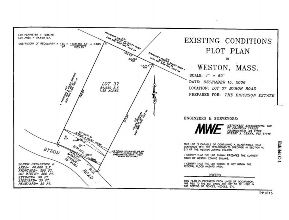 0 Byron Road Weston, MA 02493 - Photo 1 of 4