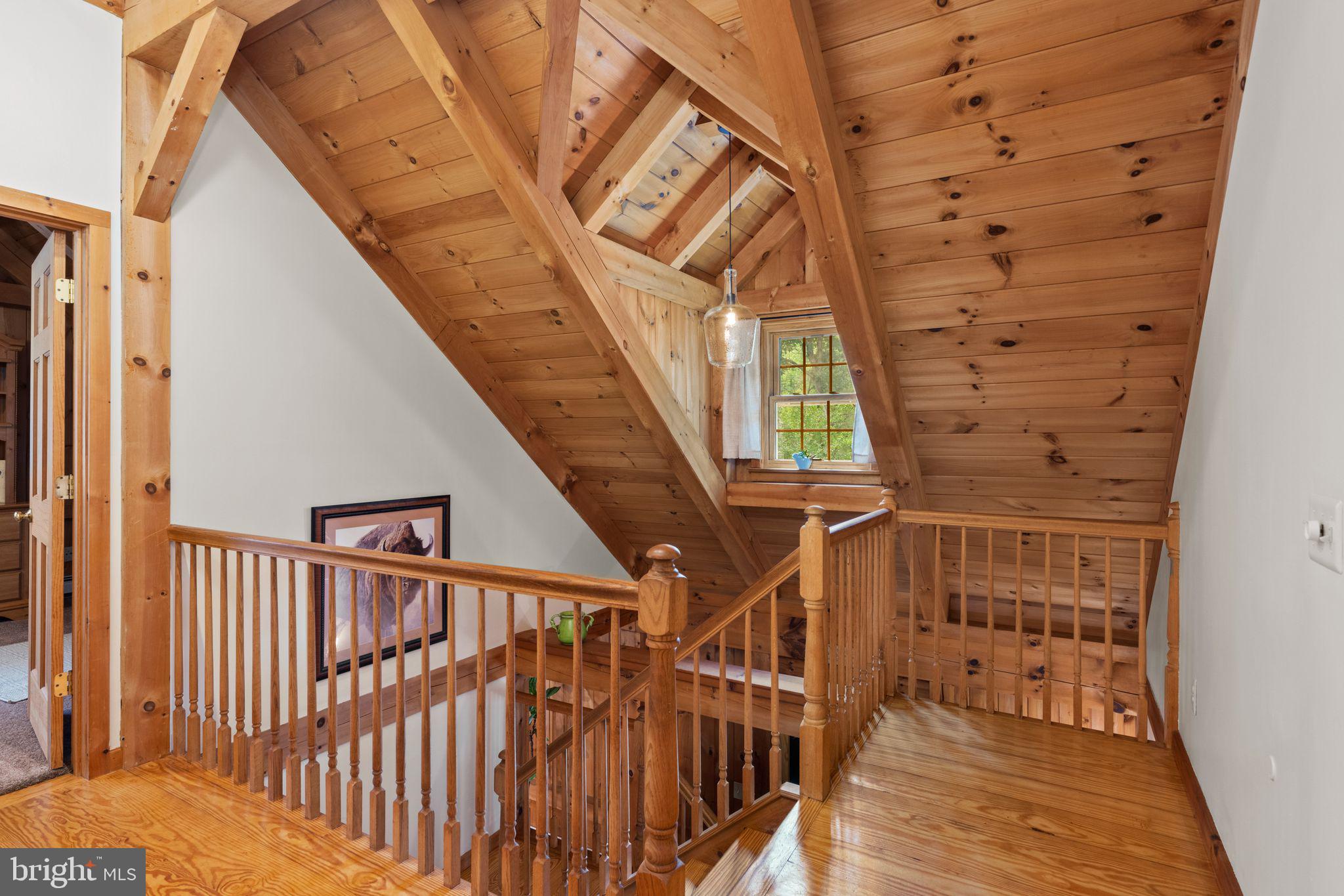 16 Dunhill Road Jackson, NJ 08527 - Photo 22 of 44 Rustic charm in a wooden staircase.