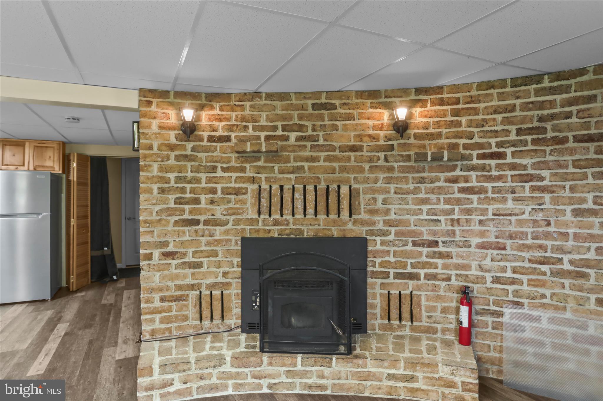 88 Sunset Drive Hanover, PA 17331 - Photo 30 of 51 a living room with a brick wall
