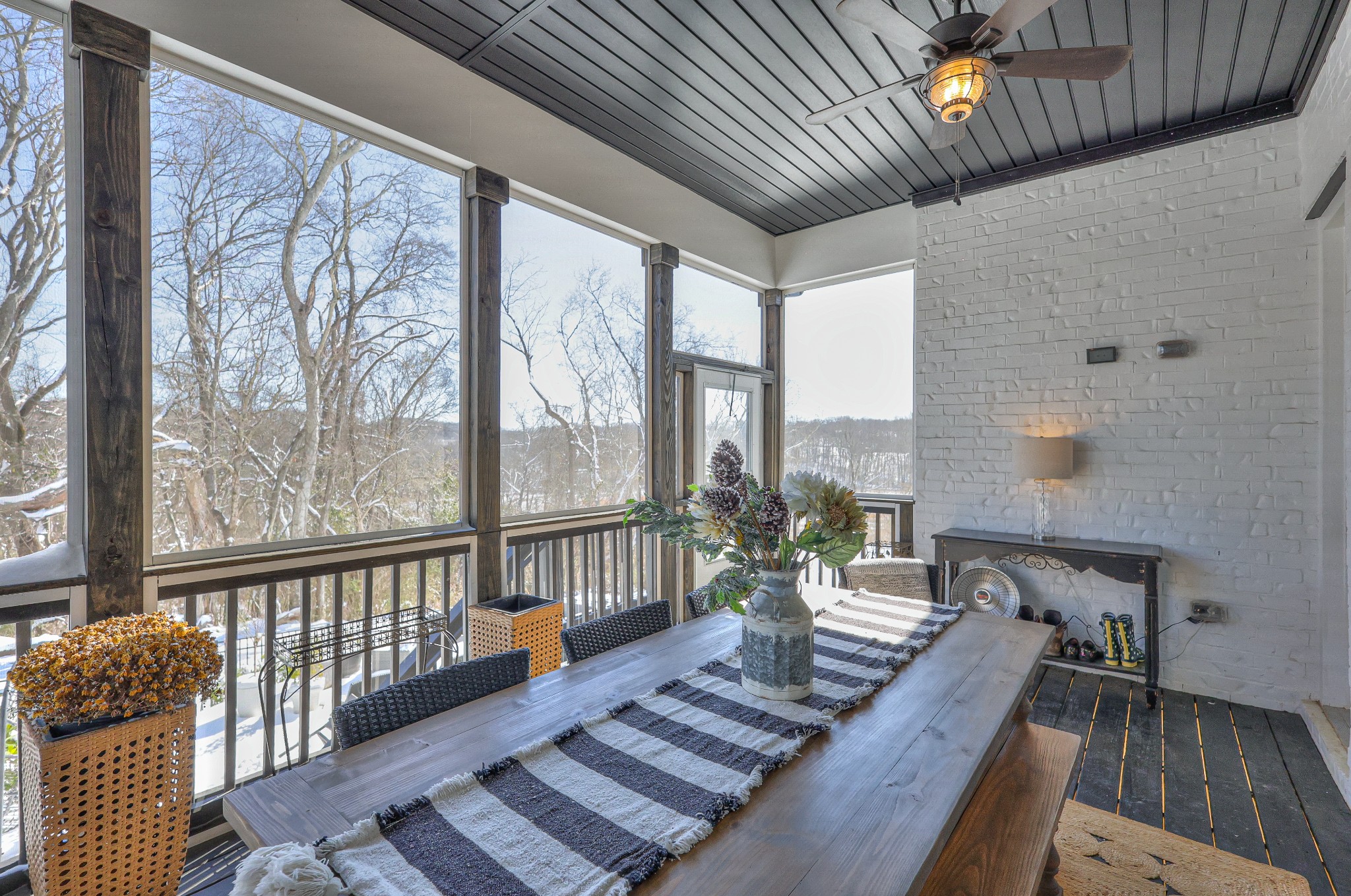 7760 Thayer Road Nolensville, TN 37135 - Photo 55 of 58 a view of a balcony with furniture