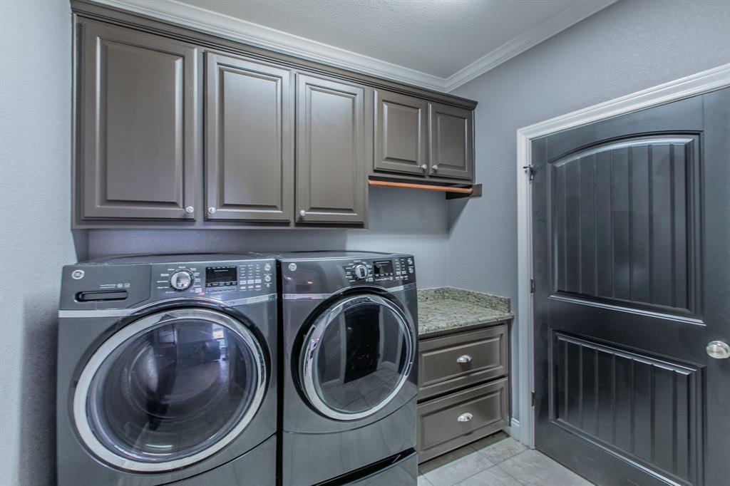 20 Independence Trail Waco, TX 76708 - Photo 40 of 40 a utility room with sink dryer and washer