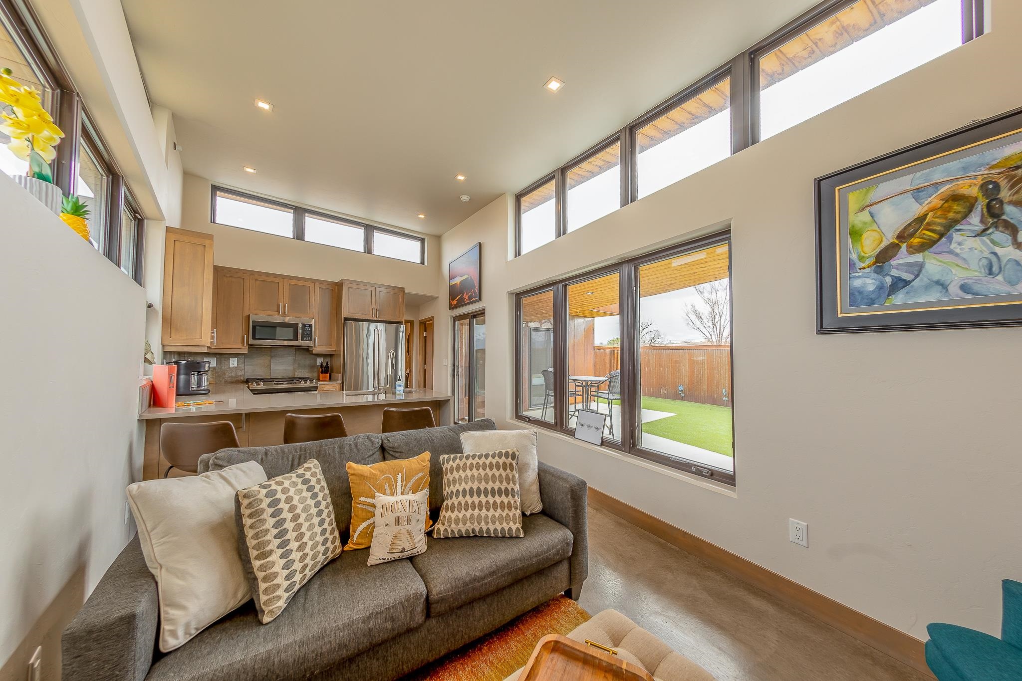 450 Red River Loop Clifton, CO 81520 - Photo 4 of 11 a living room with stainless steel appliances furniture and a large window