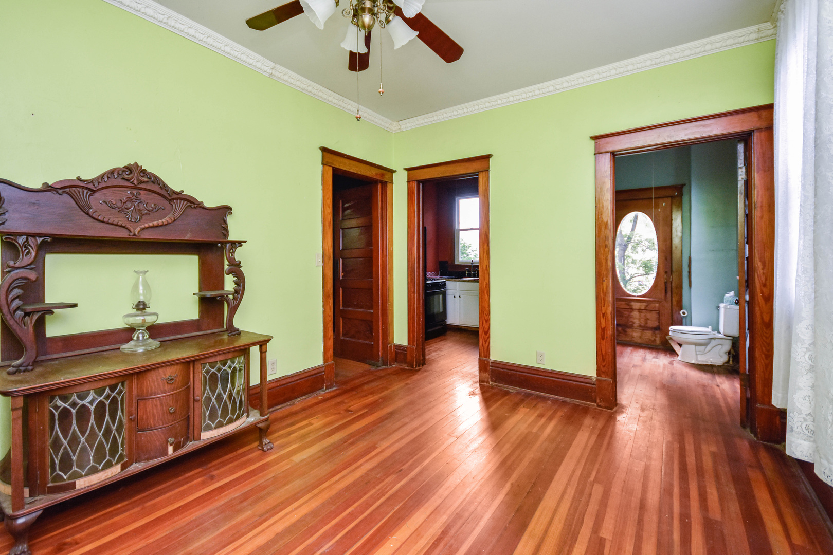413 North 3rd Street Dunlap, IL 61525 - Photo 14 of 41 a living room with furniture and a wooden floor