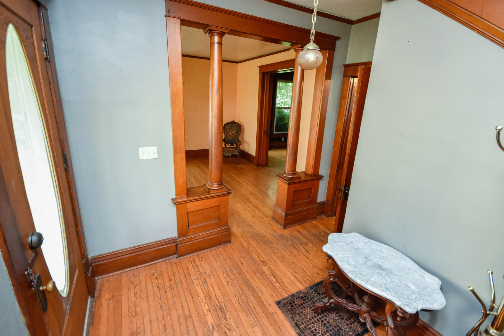 413 North 3rd Street Dunlap, IL 61525 - Photo 22 of 41 a bedroom with a bed and a mirror