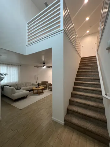 a view of entryway and hall